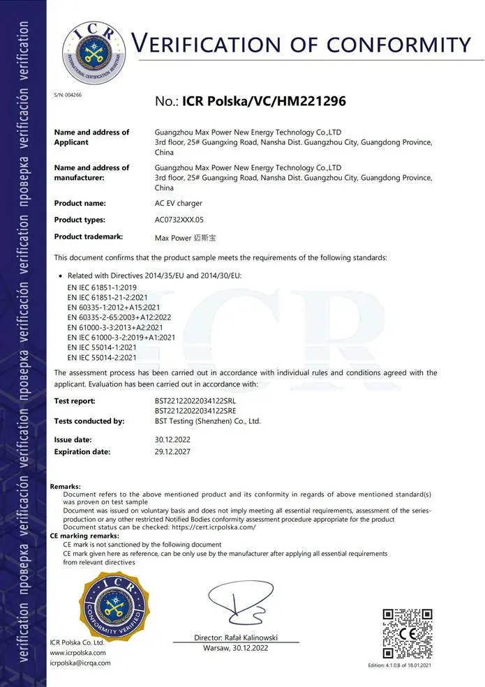 square aluminum box 7kw ac ce certificate