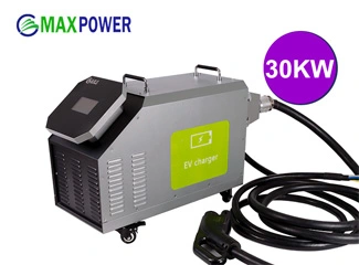 Cargador rápido móvil 30kW DC EV