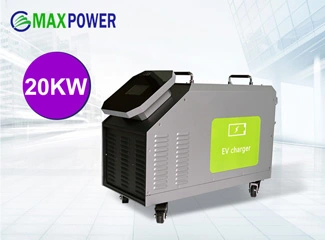 Cargador rápido móvil 20kW DC EV