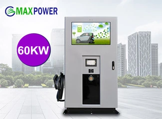 Cargador rápido montado en el piso 60KW DC EV